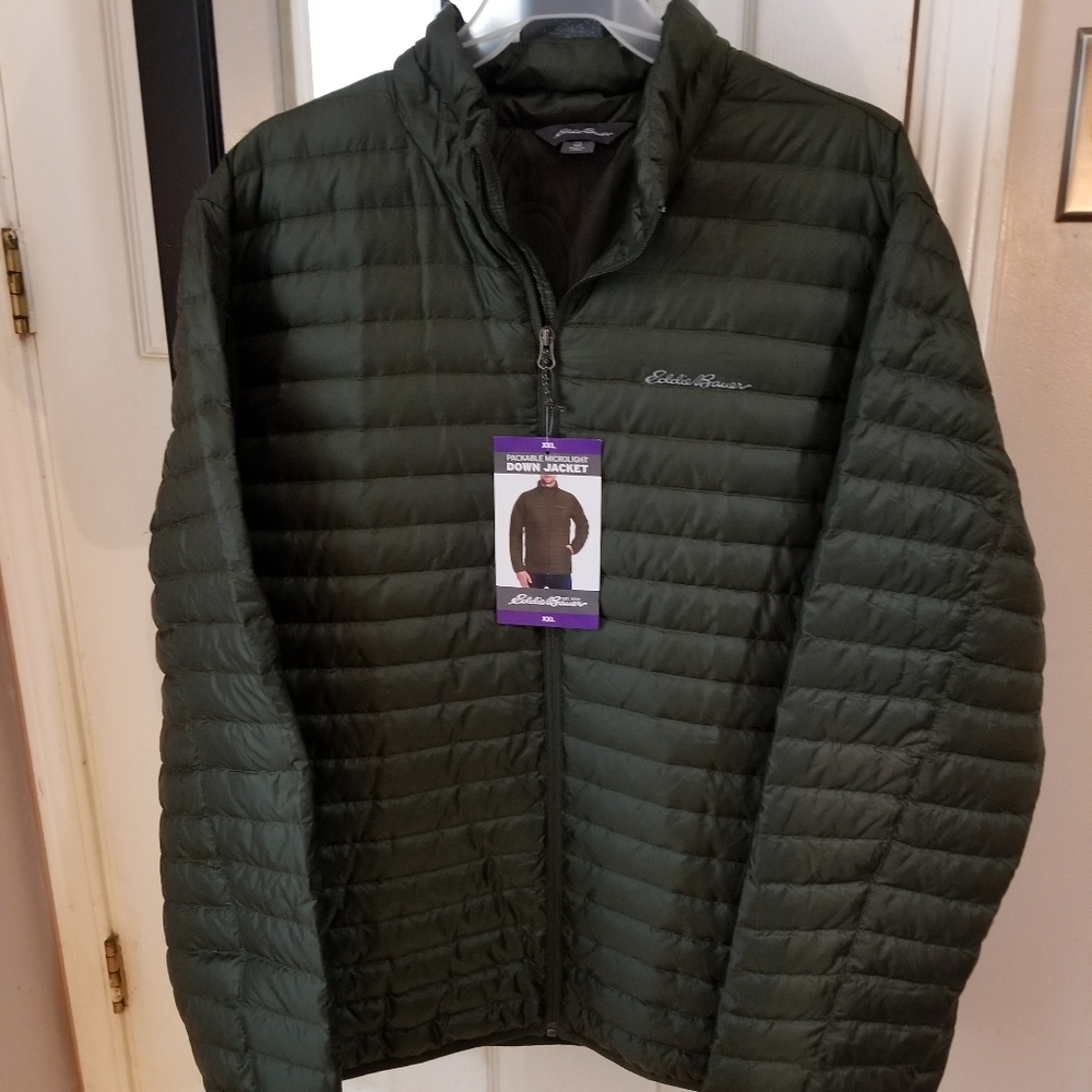 Eddie Bauer Packable Microlight Down Jacket